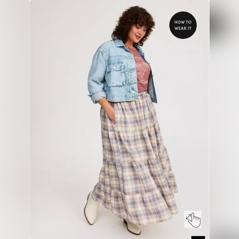 Maxi Tiered Skirt